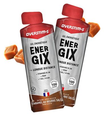 Overstims Energix Caramel Salted Butter Energy Gel 34g