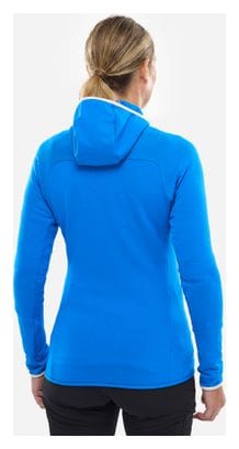 Forro polar Millet Fusion <strong>Grid</strong> azul para mujer