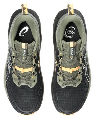 Asics Gel-Trabuco 13 Trail-Schuhe Schwarz/Khaki/Orange Herren