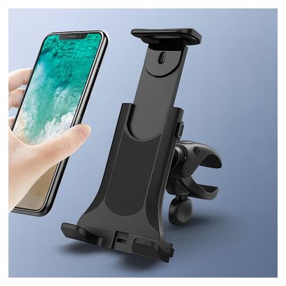 Support vélo pour tablette et smartphone – Guidon 18 à 50 mm  rotation 360°