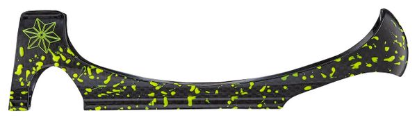 Supacaz TriFly Carbon Neon Yellow Bottle Holder with Aero Bottle