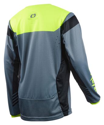 Maglia manica lunga bambino O'Neal ELEMENT FR HYBRID V.22 Grigia / Gialla