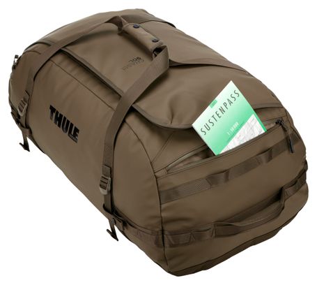 Bolsa de viaje Thule Chasm Recycled Duffel 90 L, color caqui oscuro