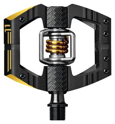 Paire de Pédales Automatiques avec Cages CRANKBROTHERS MALLET ENDURO 11 Noir Or