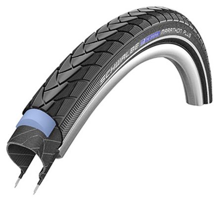 PNEU VTT/URBAIN 26 X 1.35 SCHWALBE MARATHON PLUS NOIR TR (35-559) RENFORT 5mm