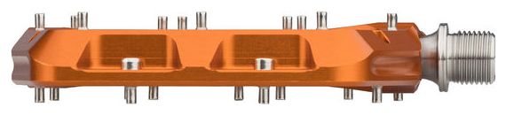 Coppia di pedali Wolf Tooth Waveform Large Orange Flat