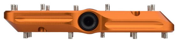 Coppia di pedali Wolf Tooth Waveform Large Orange Flat