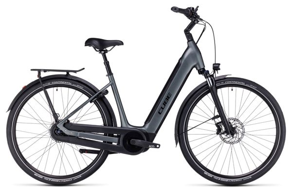 Vélo de Ville Électrique Cube Supreme RT Hybrid Pro 500 Easy Entry Shimano Nexus 8V 500 Wh 700 mm Gris Flash 2023