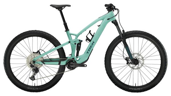 VTT Électrique Tout-Suspendu Trek Fuel EXe 5 Shimano Deore 12V 360 Wh 29'' Vert Sauge Mat 2024