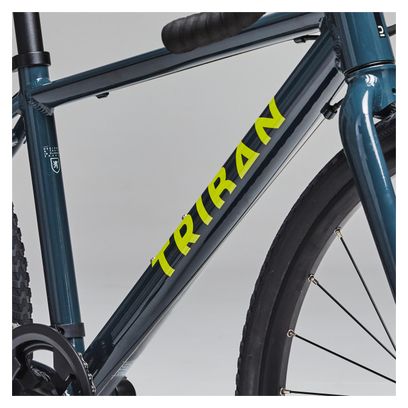 Bicicleta Gravel para niños Triban 520 MicroSHIFT 10V 26'' Verde