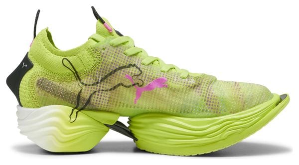 Chaussures Running Puma Fast-R2 Nitro Elite Vert Femme