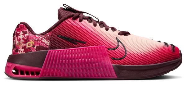 Chaussures Training Nike Metcon 9 AMP Rouge/Noir Femme