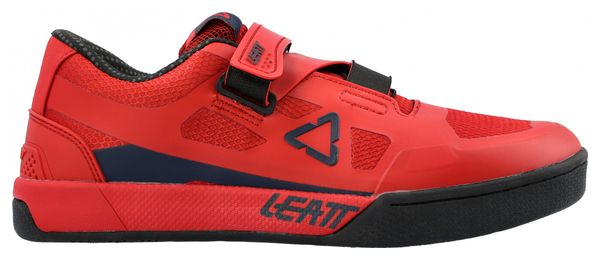 Leatt 5.0 Clip Shoes Red Chilli