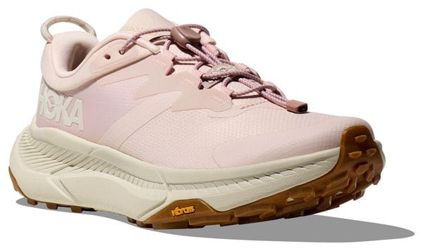 Hoka Transport Rose/White Women's Lifestyle Shoes