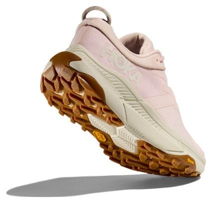 Hoka Transport Rose/White Women's Lifestyle Shoes