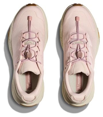 Zapatillas de estilo de vida Hoka Transport Rose/Blanco para mujer