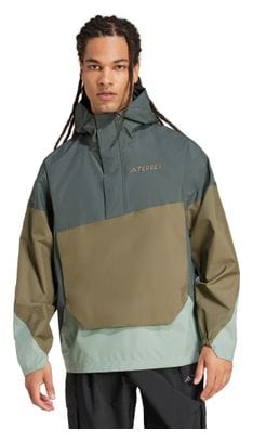 Anorak Adidas Terrex Xploric 2.5L Climaproof Vert Homme