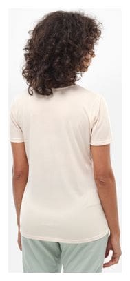 Dames t-shirt Millet Wanaka Light Beige