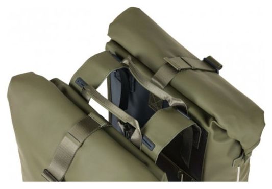 Basil SoHo Nordlicht Double Bag 41L Moss Green
