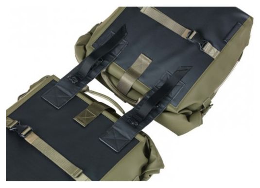 Basil SoHo Nordlicht Double Bag 41L Moss Green