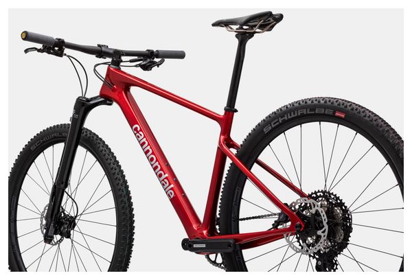Cannondale Scalpel HT Carbon 2 BTT rígida Shimano XT 12V 29 '' Roja