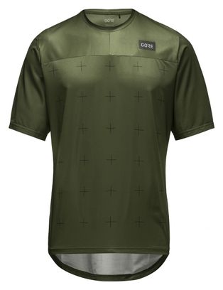 Gore Wear TrailKPR Olive Short Sleeve Jersey