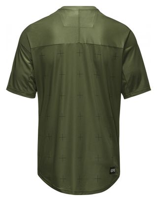 Maillot Manches Courtes Gore Wear TrailKPR Olive