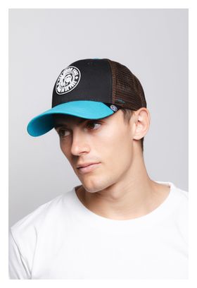 Casquette Trucker pour hommes et femmes The Indian Face Born to Be Free Bleu