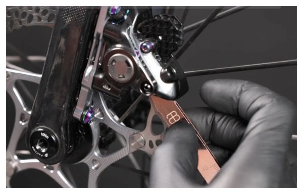 AbsoluteBlack Titanium Brake Caliper Alignment Tool