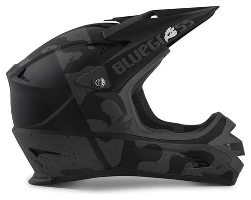Bluegrass Intox Full Face Helm Black Camo 2022