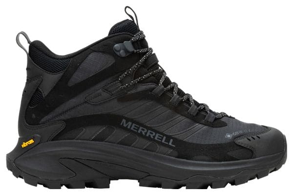 Chaussures de Randonnée Merrell Moab Speed 2 Mid Gore-Tex Noir