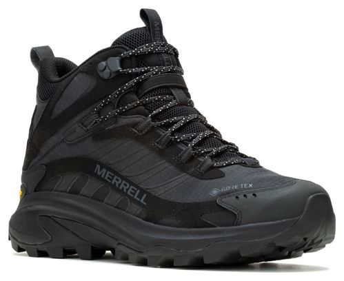 Chaussures de Randonnée Merrell Moab Speed 2 Mid Gore-Tex Noir