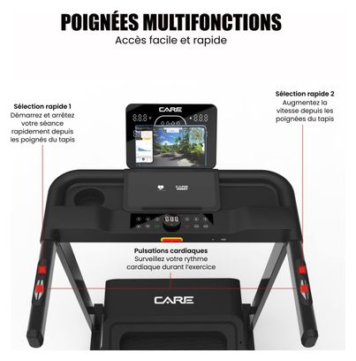 Tapis de course connecté - 16km/h - CARE - Jogger - KINOMAP