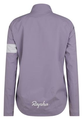 Veste Imperméable Rapha Core III Lila/Blanc Femme