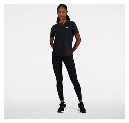 New Balance Athletics Kurzarm Trikot Schwarz Damen