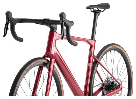 Vélo de Route BMC Roadmachine X Two Sram Rival XPLR eTap AXS 12V 700 mm Rouge Dark