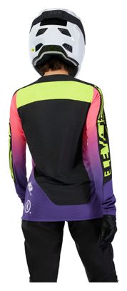 Maglia a maniche lunghe da donna Fox Flexair Elevated Nero/Purple