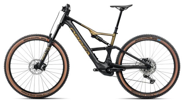Orbea Rise SL H30 Elektrische Volledig Geveerde MTB Shimano Deore 12S 540 Wh 29'' Diamant Zwart Splash Olijfgroen 2026