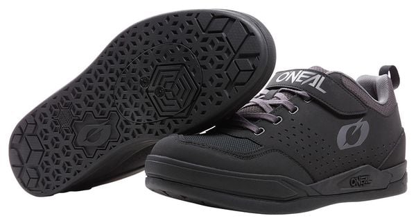 Pair of O&#39;Neal FLOW SPD V.22 MTB Shoes Black / Gray
