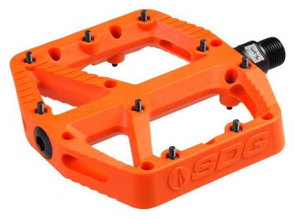 SDG Comp Flat Pedals Orange