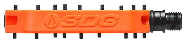 SDG Comp Flat Pedals Orange