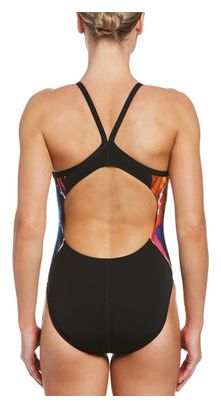 Nike Swin Racerback Costume da bagno intero donna nero