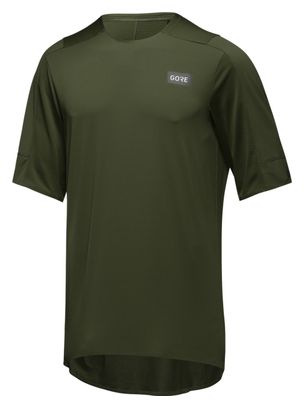 Gore Wear TrailKPR Olive Short Sleeve Jersey