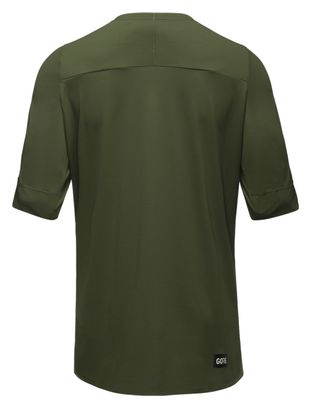 Gore Wear TrailKPR Olive Short Sleeve Jersey