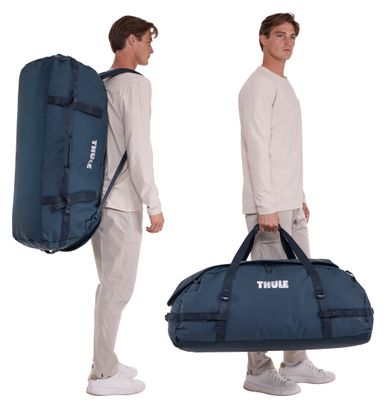 Borsa da viaggio Thule Chasm Recycled Duffel 130 L, blu scuro