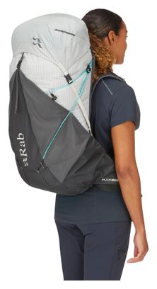 Zaino da escursionismo RAB Muon ND50L Bianco/Grigio Donna