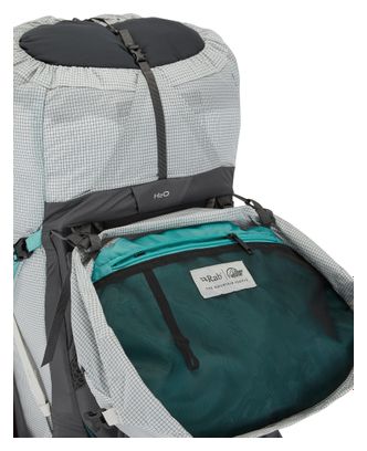 Zaino da escursionismo RAB Muon ND50L Bianco/Grigio Donna
