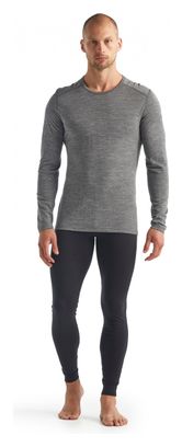 Icebreaker 200 Oasis Grey Long Sleeve Jersey