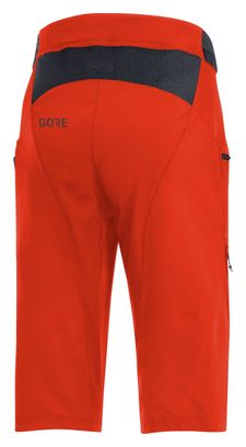 Pantalones cortos Gore Apparel Cycling C5 All Mountain Naranja
