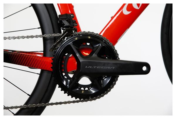 Bicicleta de Carretera Wilier Triestina Cento10 SL Shimano Ultegra Di2 12S 700 mm Rojo Negro Brillante